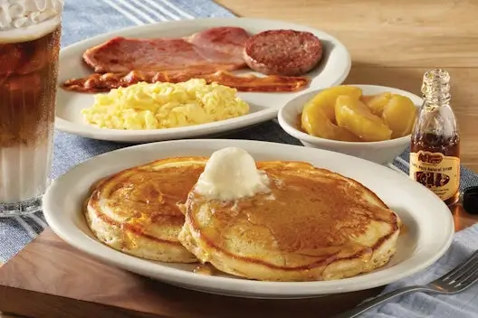 Breakfast Menu 13 Grandma’s Sampler Pancake Breakfast