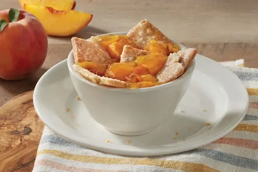 Desserts Menu 2 Peach Cobbler
