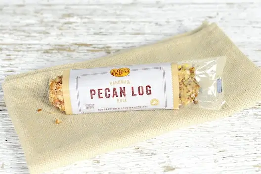 Desserts Menu 7 Pecan Log – 7oz.