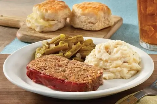 Beef Menu 12 Weekday Lunch Meatloaf